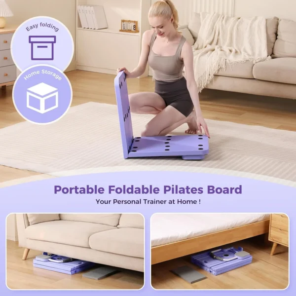 Pilates Board Reformer – Home Workout Equipment for Strength & Flexibility - Image 3
